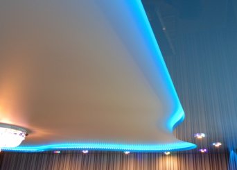 легкость в любом помещении создадут парящие натяжные потолки! парящие натяжные потолки